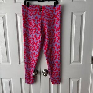 Savage X Fenty by Rihanna Leggings | Heart Print Love Design | Size 2X